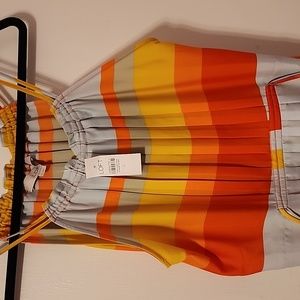 Loft striped dress, Size L